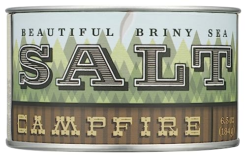 Beautiful Briny Sea, Sea Salt Campfire, 6 Ounce