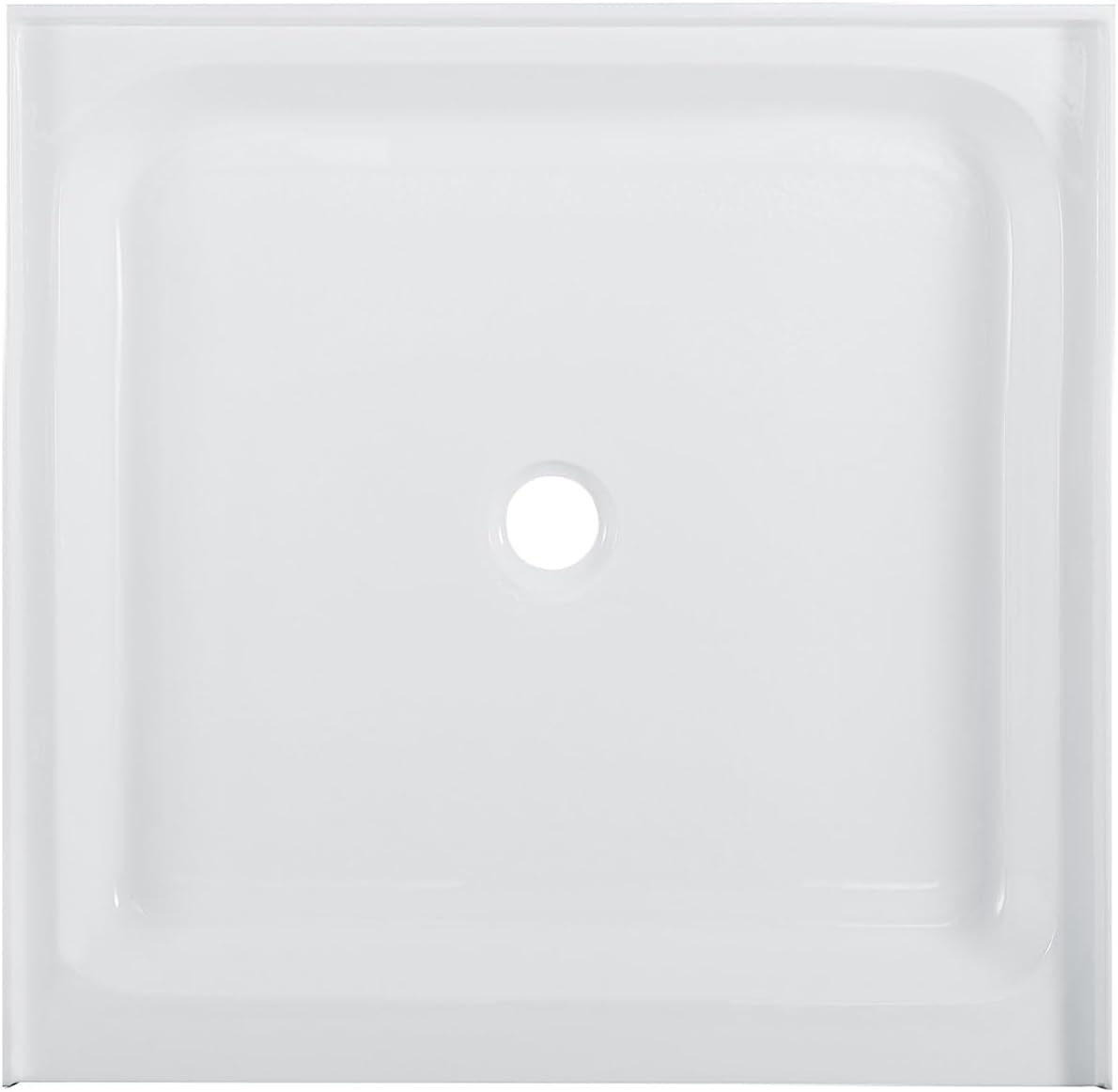 Voltaire 60" x 32" Single-Threshold, Right-Hand Drain, Shower Base in Gray