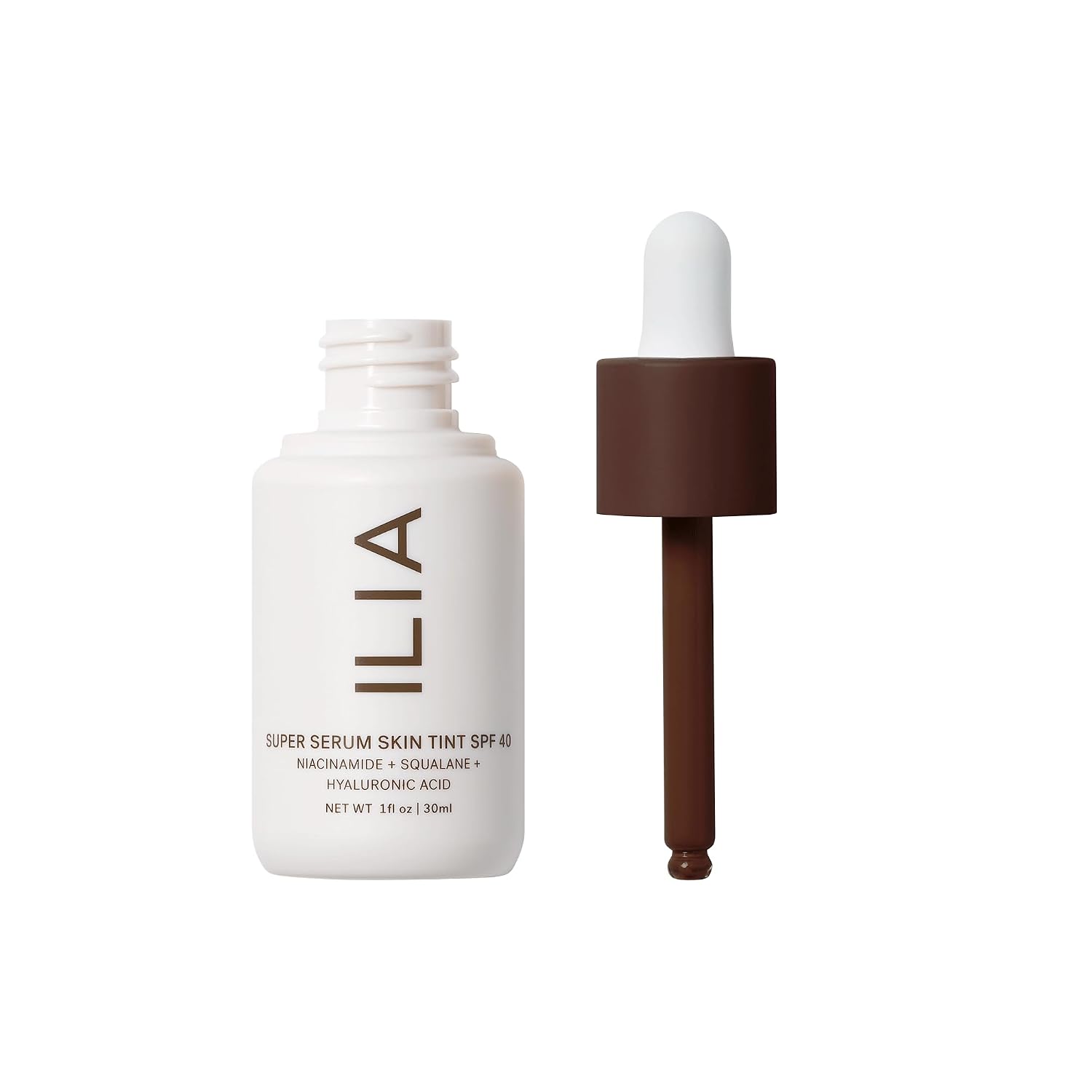 ILIA - Super Serum Skin Tint SPF 40 (Diaz ST7, 1 fl oz | 30 ml)