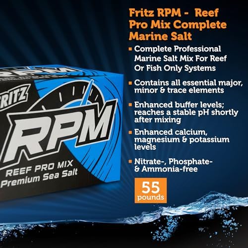 Fritz Aquatics 80243 Reef Pro Mix Complete Marine Salt, 200 Gallon