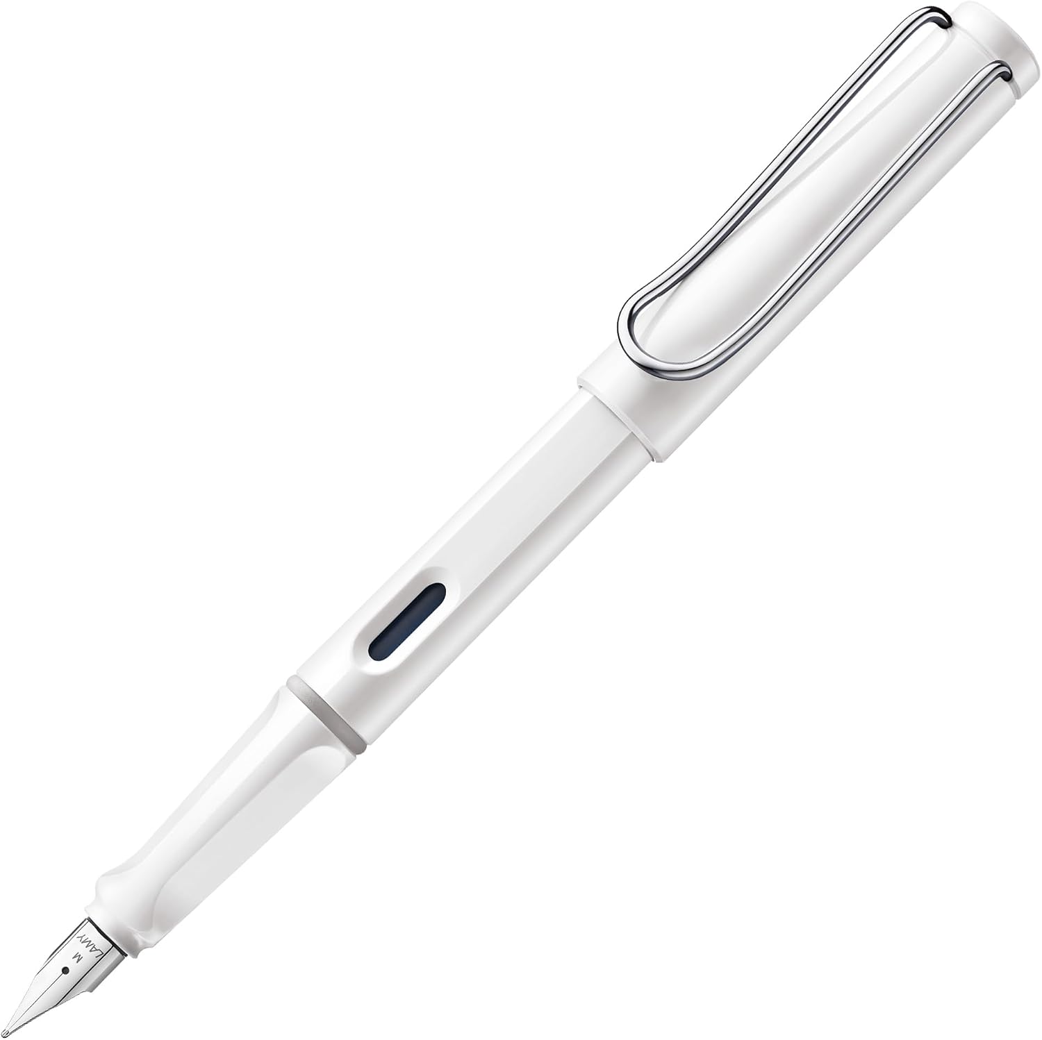 LAMY safari umbra - Fountain Pen with ergonomic grip & polished steel nib in size F - ideal for any Writing & Calligraphy - including LAMY T 10 blue cartridge - Right-Handed