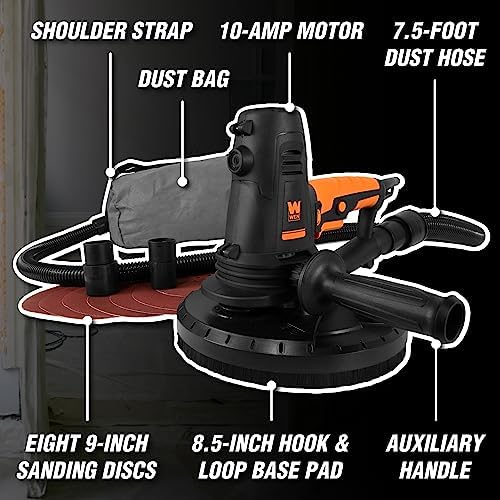 WEN Drywall Sander, Variable Speed with 15 ft. Hose (6369)