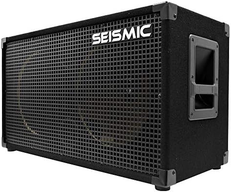 Seismic Audio - Empty 212 Guitar Speaker Cabinet - 2x12 PA/DJ PRO Audio - Loaded with Everything but Speakers. Includes Grill, Wire, Jack Plates