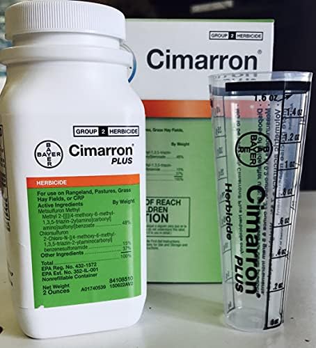Bayer -Cimarron Plus Range and Pasture Herbicide with Metsulfuron Methyl-2 oz. 6666024
