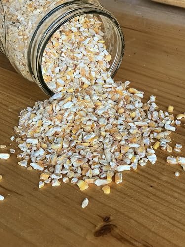 Ernst Grain & Livestock Cracked Corn, Non-GMO – Perfect Feed for Ducks, Squirrels, Chickens, Ducks, Deer, Rabbits, Geese, and More! (46 lb)