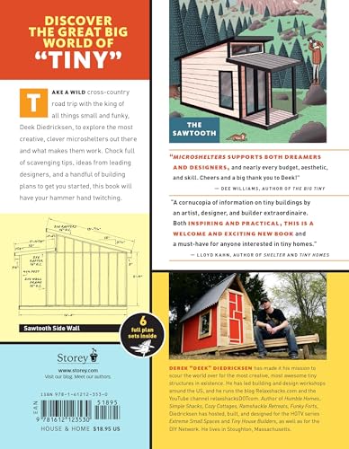 Microshelters: 59 Creative Cabins, Tiny Houses, Tree Houses, and Other Small Structures