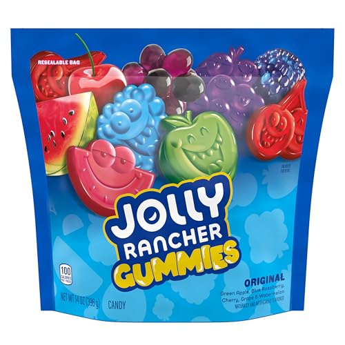 JOLLY RANCHER Gummies Original Fruit Flavored Gummy Candy Box, 3.5 oz