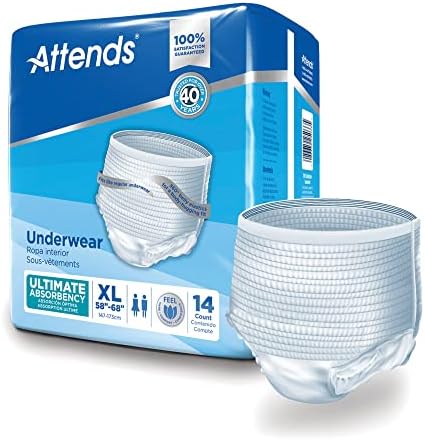 Attends MCK22023101 - Adult Underwear Pull On Medium Disposable Heavy Absorbency