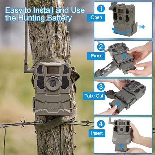 Rechargeable Reveal Lipo Lithium Battery for Trail Camera Reveal Pro 3.0 | for Reveal Cellular Trail Camera Pro 3.0, X Pro, X Gen 3.0, X Ultra 3.0