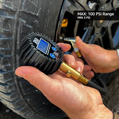 JACO ElitePro Digital Tire Pressure Gauge - Professional Accuracy - 100 PSI