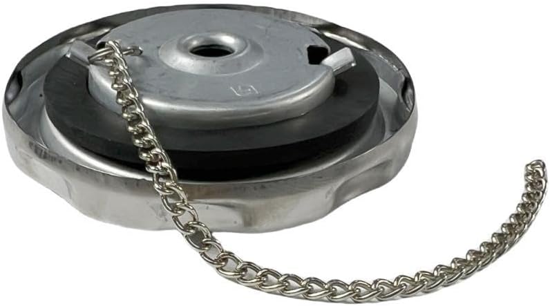 Fuel Tank Cap with Chain Compatible Replacement for PREDATOR SUPER QUIET Inverter Generators 9500W Surge / 7600W Running (SKU# 71365 59188)