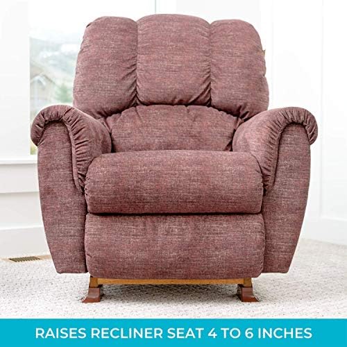 Stander Recliner Risers, Non-Slip Chair Lifters for Adults, Seniors, and Elderly, Low Profile Seat Raiser for Sitting and Standing Assistance