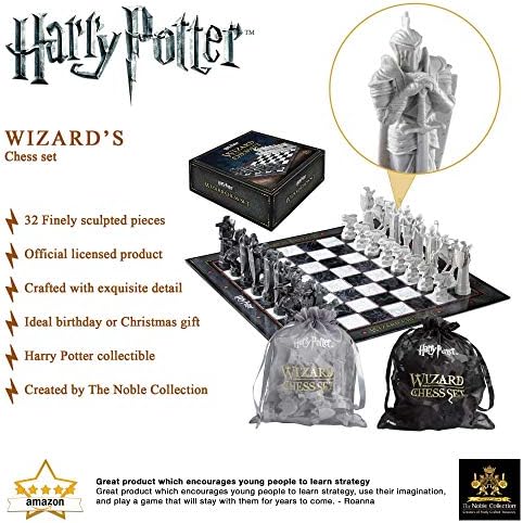 The Noble Collection Harry Potter Wizard Chess Set