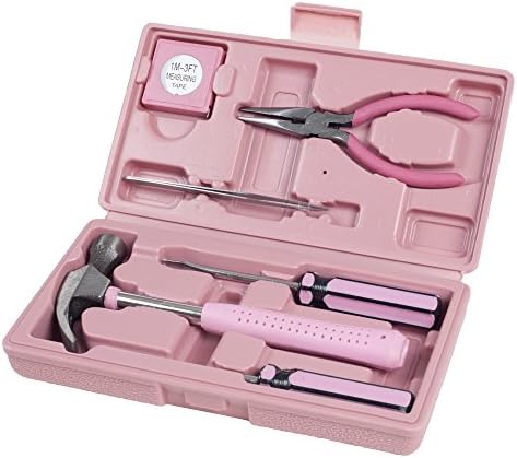 Stalwart - 75-HT1007 Household Hand Tools, Tool Set - 6 Piece by , Set Includes – Hammer, Screwdriver Set, Pliers (Tool Kit for the Home, Office, or Car) Black | Tool Set with Hammer, Screwdriver Set, Pliers and Hardshell Carrying Case - DIY Repair Kit f…