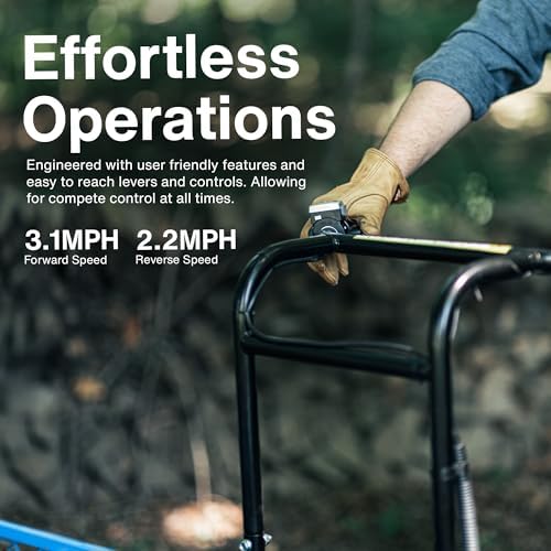 Landworks Utility Service Cart Wheelbarrow Power Wagon, Super Duty Electric 48V DC Li-Ion Battery Powered, 500 lbs Load & 1000+ lbs Hauling Capacity