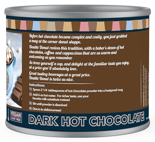 Double Donut Coffee Variety Pack, Including Flavored Coffee Pods, Medium Roast, & Dark Roast Coffee, Single Serve Coffee for Keurig K Cup Brewers, 40 Count
