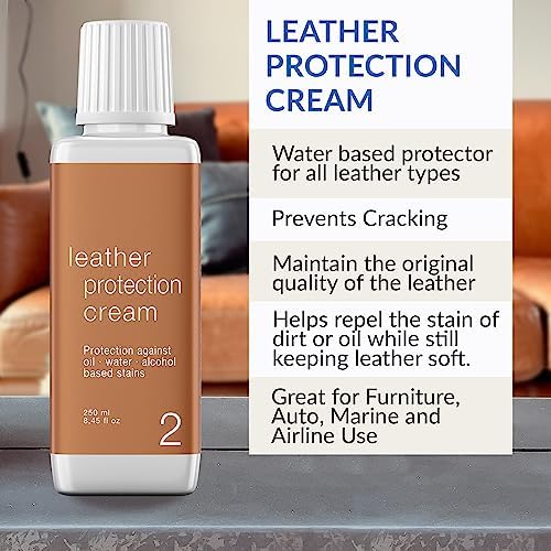 Leather Master Leather Care Kit | Leather Cleaner and Conditioner Kit | Cleans & Restores Car Seats, Furniture, Purses