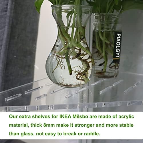 PIAOLGYI Replacement Shelf for IKEA Milsbo Tall Indoor Greenhouse Cabinet