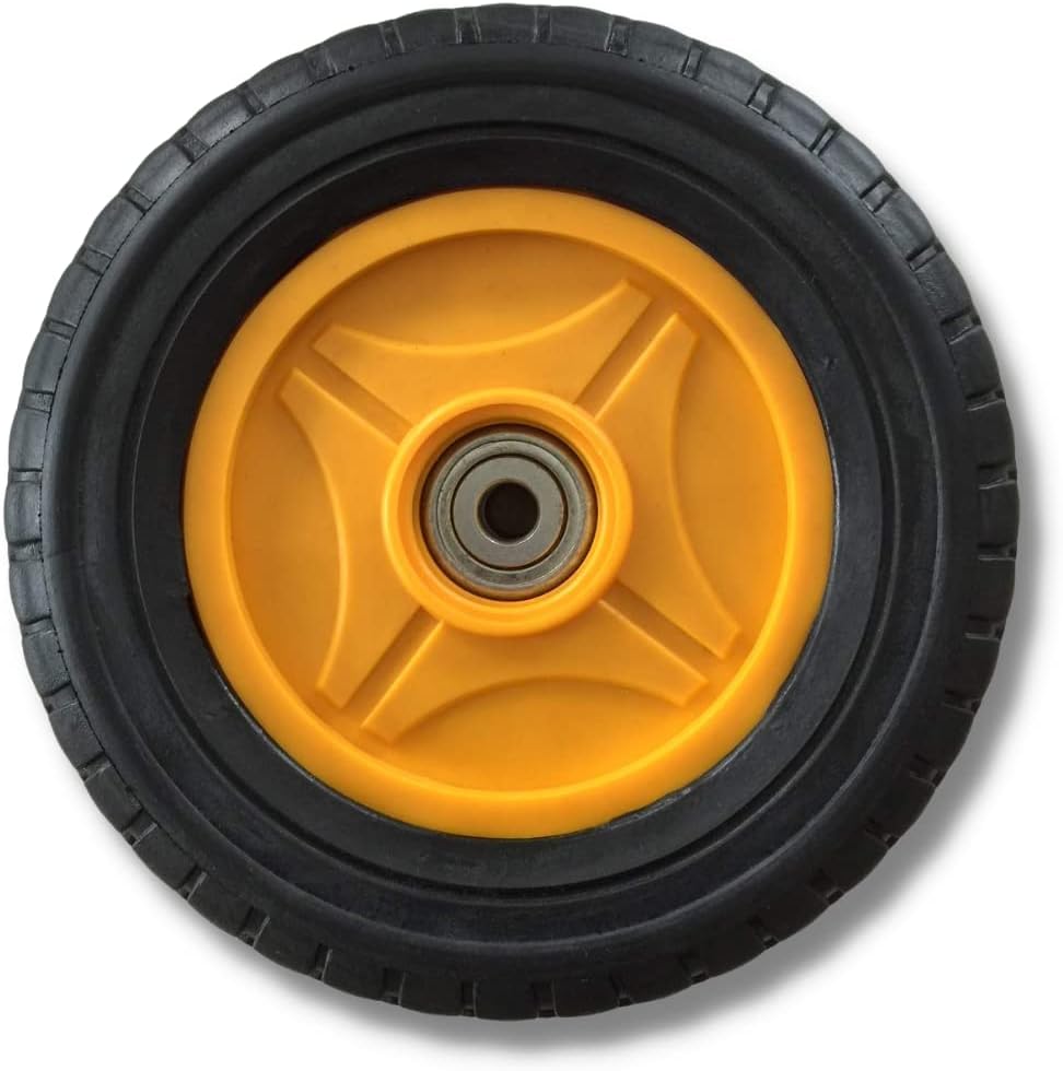 Mclane 8" Plastic Rear Wheel w/bearing&tire Assy Rep. Part# 7058-8