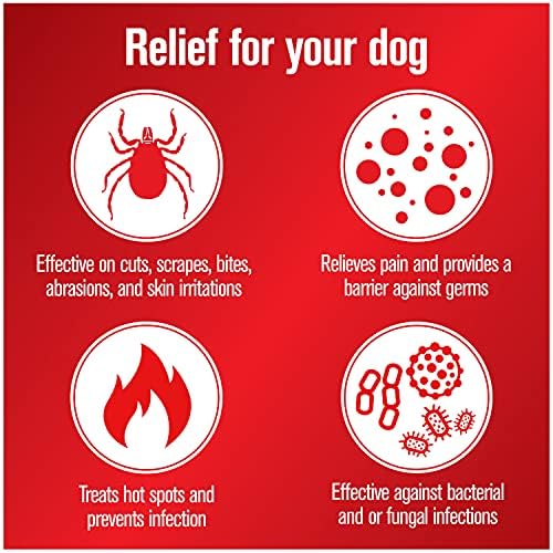 Sulfodene Wound Care 3-Way Ointment for Dogs & Puppies, Soothes Cuts, Scrapes, Skin Irritation, and Redness
