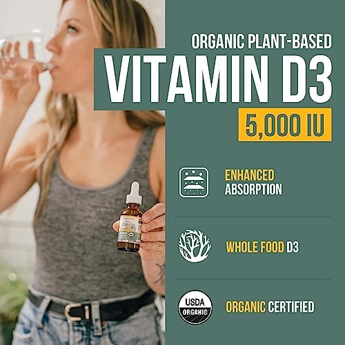 Plant-D3 Organic Vitamin D3 5000 IU - Vegan