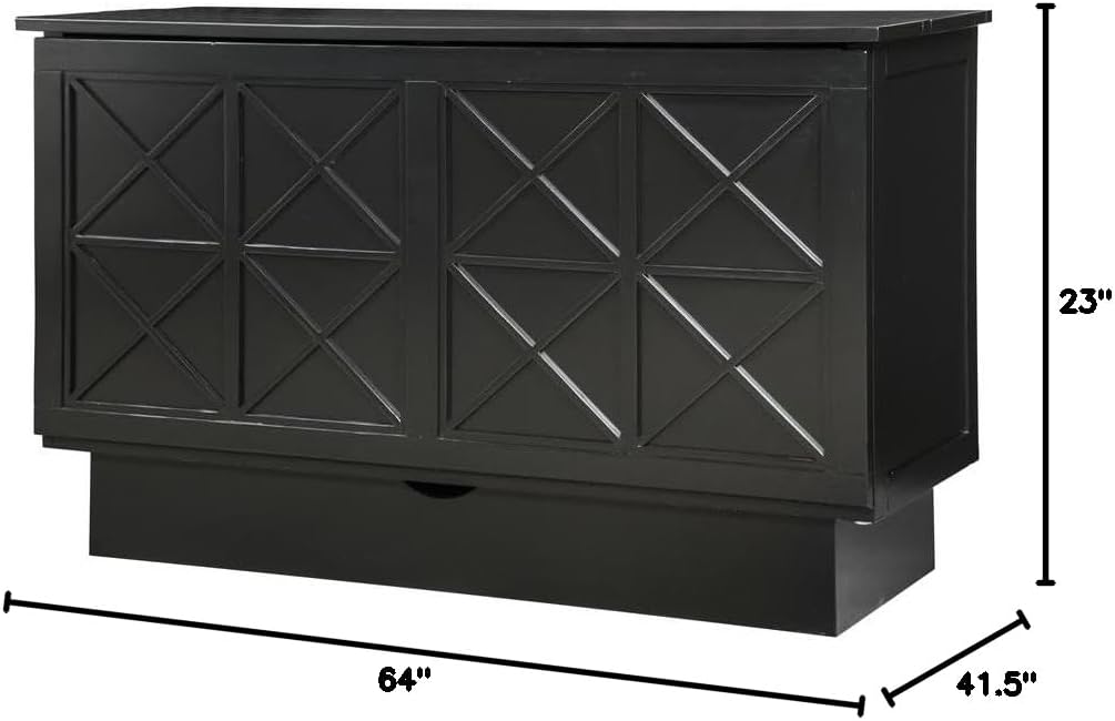 Essex Creden-ZzZ Cabinet Bed | Black