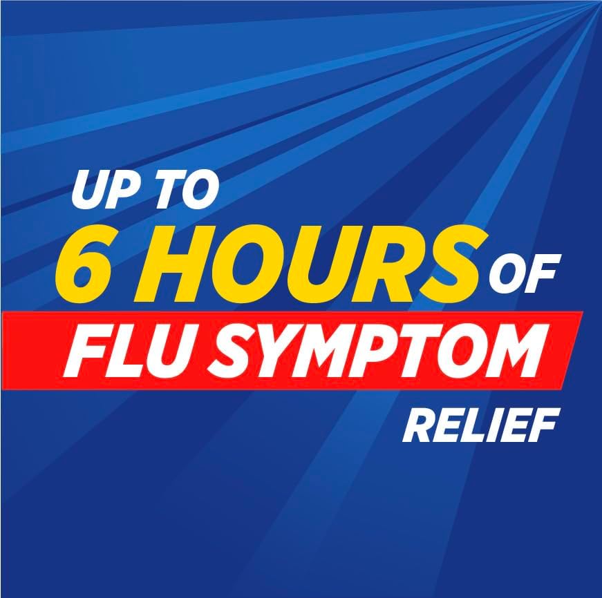 Theraflu Day and Night Pack, Severe Cold Relief, 18 Packets | Honey Lemon Flavor, Cold, Cough, and Flu Relief Powder for Use in Hot Liquids