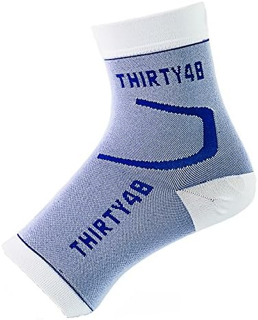 Plantar Fasciitis 20-30 mmHg Ankle Compression Socks, Foot Brace | Increase Blood Circulation, Relieve Arch Pain, Reduce Foot Swelling, Achilles Tendonitis, Open Toe Stabilizing Sleeve Wrap