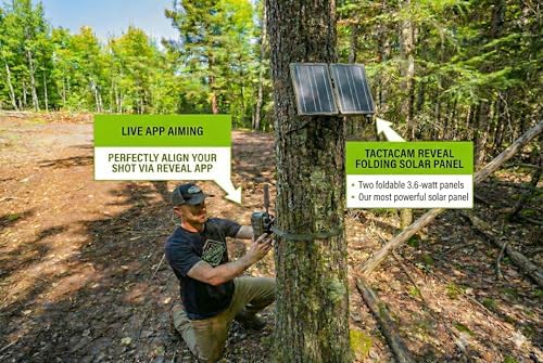 TACTACAM Reveal Pro 3.0 LTE Cellular Trail Camera AT&T & Verizon, 4K Photo Quality, No Glow, for Hunting