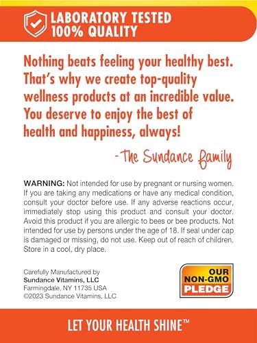 Sundance Super Ginseng Complex | with Royal Jelly | 50 Quick Release Capsules | Non-GMO and Gluten Free Traditional Herb Supplement