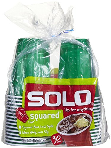 Solo Party Cups, Colors May Vary, 18 Ounce, 30 Count