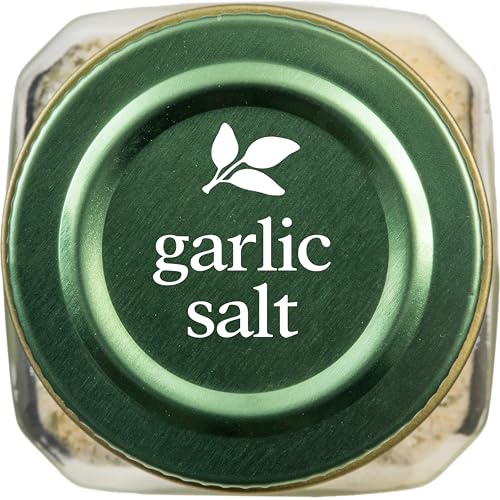 Simply Organic Garlic Salt Certified 4.7-Ounce Container