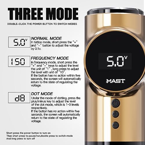 Mast Archer Cordless Tattoo Pen Machine Rotary Tattoo Gun