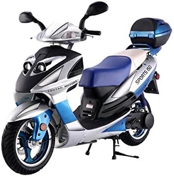 HHH 150cc Scooter Vienna 150 Fully Automatic CVT Gas Powered 150cc Moped LANCER150 Eagle with GY6 Engine (Black)