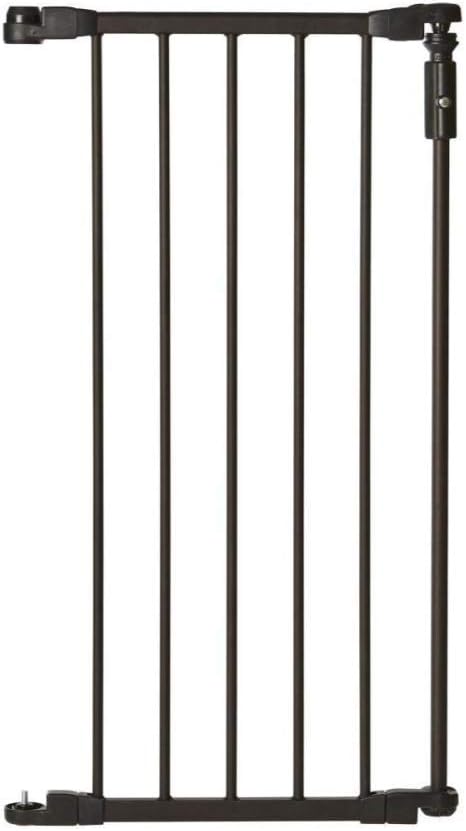 Toddleroo by North States - Deluxe Décor Safety Gate: Hardware Mounted Extra Wide Metal Baby Gate - Adjustable Child Gate - 38.3 to 72 Inches Wide - 30 Inches Tall - Matte Bronze