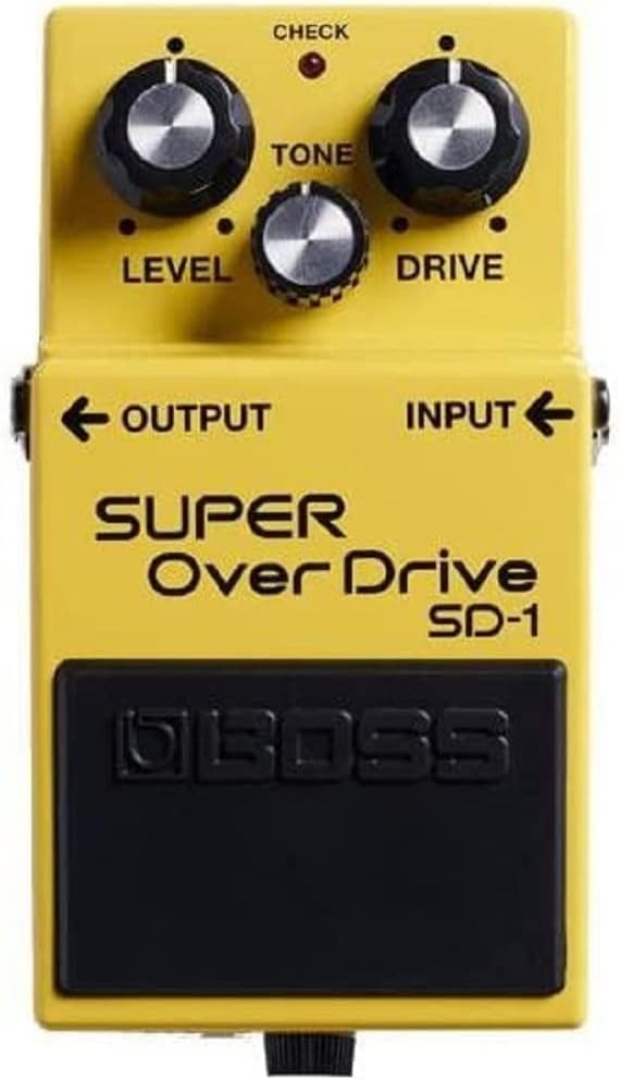 BOSS SD-1 SUPER Overdrive | Compact Overdrive Pedal | Genre-Defining Sound & Feel | Unique Clipping Circuitry Produces Tube-Like Characteristics | Dynamic Tone Options | Easy-To-Use Controls | Compact Overdrive Pedal. Genre-Defining Sound and Feel, Uniqu…