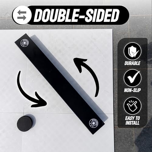 Better Hockey Extreme Hockey Rebounder - Professional Quality Sports Training Aid for Passing, Shooting and One Timers - 24 inch Passing Slot