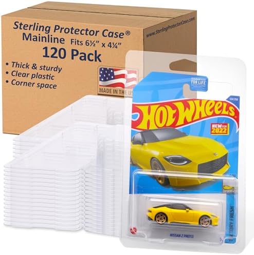Sterling Protector Case Mainline 12 Pack Model 17201 for Card Size 6.5x4.25