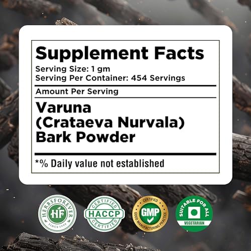 Varuna Powder – Crataeva Nurvala – Prostate Health – Support Prostatic, Kidneys, Gall Bladder and Urinary Tract Health – Non GMO, Organic