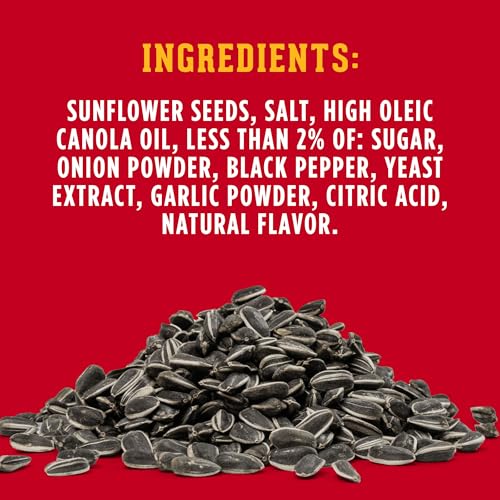 DAVID Jumbo Sunflower Seeds, Cracked Pepper Flavor, 5.25 oz.