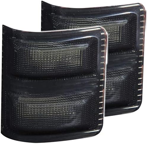 AnzoUSA 861103 Smoke/Amber LED Mirror Turn Signal Light for Ford - Pair