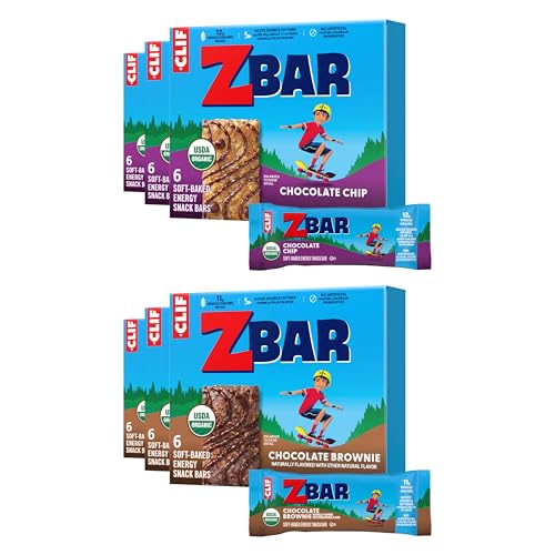 Zbar Soft-Baked Snack Bars Variety Pack, Organic Granola Bars, 36ct