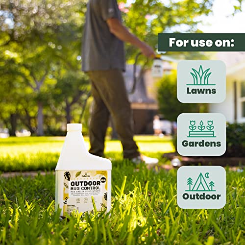 Cedarcide Outdoor Lawn and Garden Kit (Small) Includes Outdoor Bug Control Concentrate Cedar Oil Pint and Cedarcide Granules