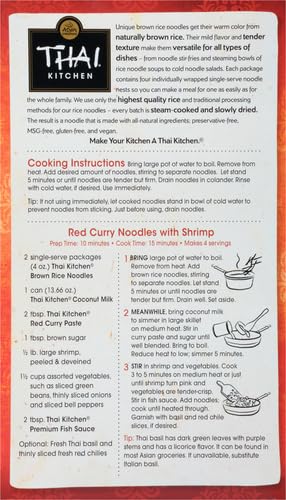 Thai Kitchen Gluten Free Brown Rice Noodles, 8 Oz
