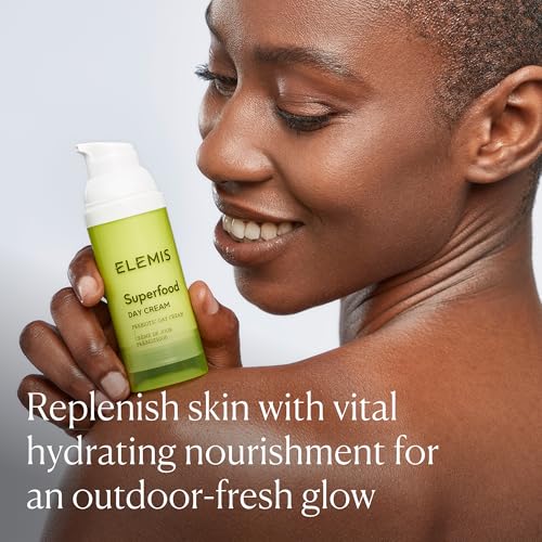 ELEMIS Superfood Day Cream | Vitamin-Rich Lightweight Prebiotic Daily Moisturizer Replenishes, Hydrates and Protects for Radiant