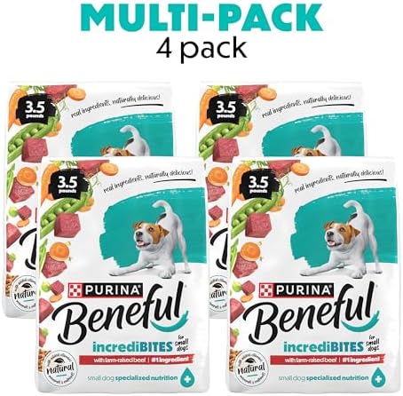 Purina Beneful Incredibites With Farm-Raised Beef Natural Small Breed Dry Dog Food With Added Vitamins