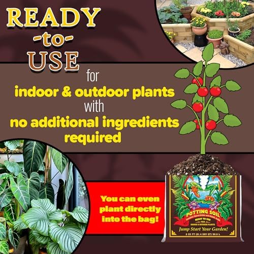 FoxFarm Happy Frog Potting Soil, 2cu ft (Pack of 2) - for Indoor/Outdoor Container Plants - Contains Mycorrhizae and Humic Acids