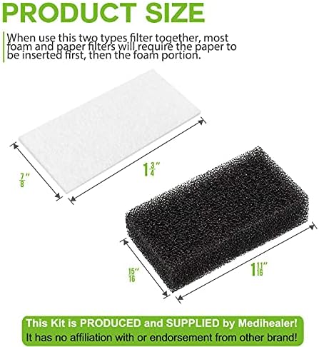 40 Packs CPAP Filters - Foam Filter and Ultra Fine Filters Supplies for Respironics M Series, for PR System One
