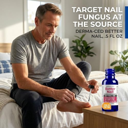 Better Nail - Treatment for Fungus Under & Around the Nail - Maximum Strength, 25% Anti Fungal Solution for Nail Support, Nail Restoring