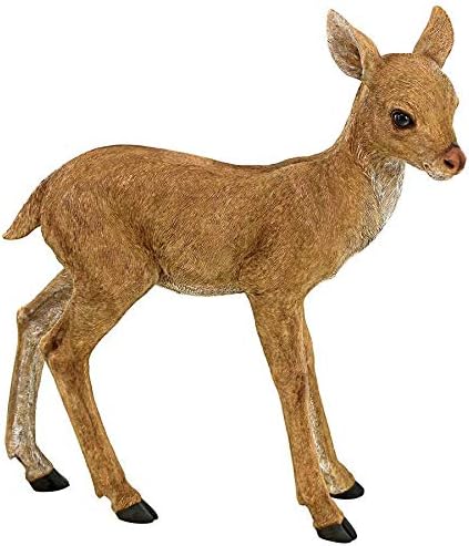 Design Toscano Darby, the Forest Fawn Baby Deer Statue